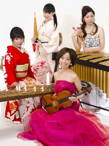外国人シンガー・ミュージシャン 玉Yu薇　和楽器洋楽器コラボレーションの写真