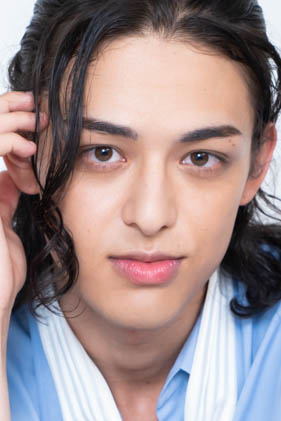 外国人モデル トキの写真